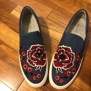 NWT Nine West Slip On Sneakers Size 8